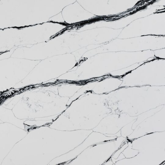Nilestone Calacatta Black Fusion Quartz